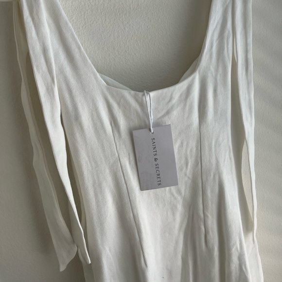 White Hello Molly Mini Dress - Picture 4 of 5